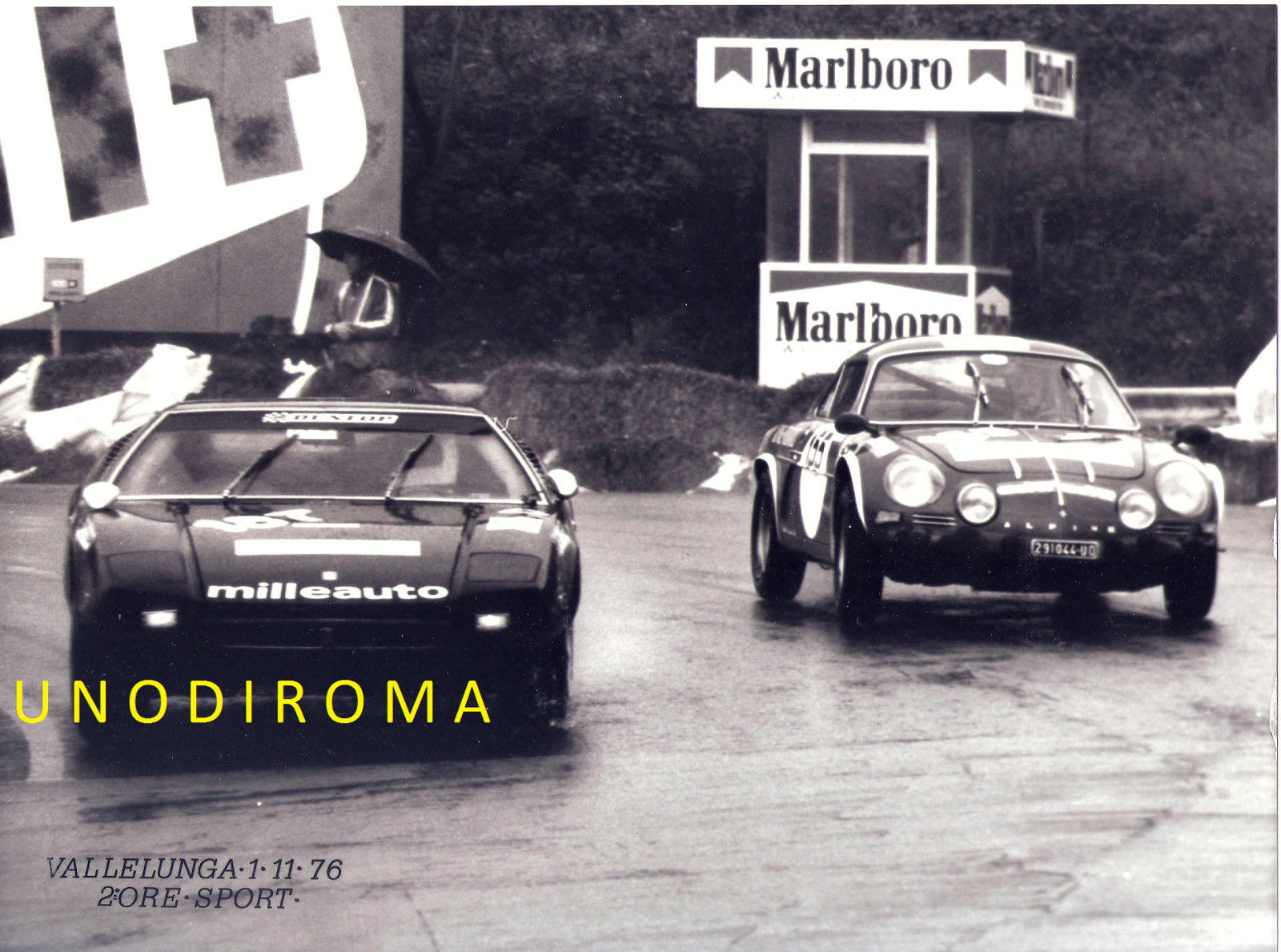 Vallelunga Unofficial Archive FOTO 1 Novembre 1976, 2 Ore Sport
