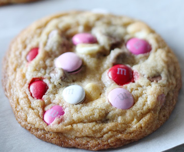 Perfect M&M Cookies #cookies #dessert