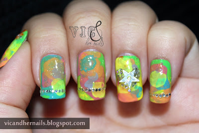 Vic and Her Nails: Summer Fun Challenge - Summer Love