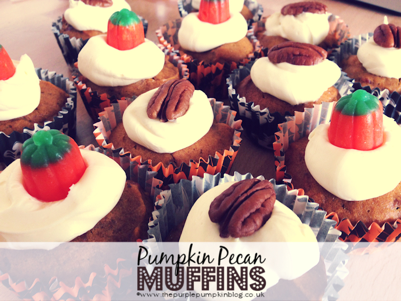 #Pumpkin Pecan #Muffins at The Purple Pumpkin Blog #Pumpkin Pecan #Muffins at The Purple Pumpkin Blog