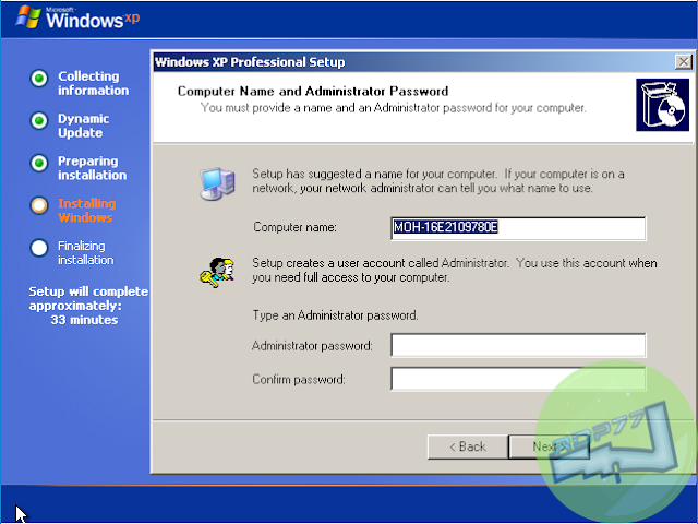 Cara Menginstal Windows XP Step11