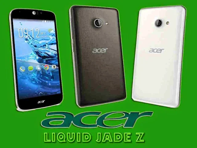 Acer Liquid Jade Z Tampilan Dengan Sudut Lengkung di Sisinya