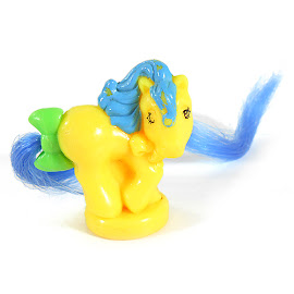 My Little Pony Yellow Palm Tree Sun Pony Year 9 Bright Sight Ponies Petite Pony