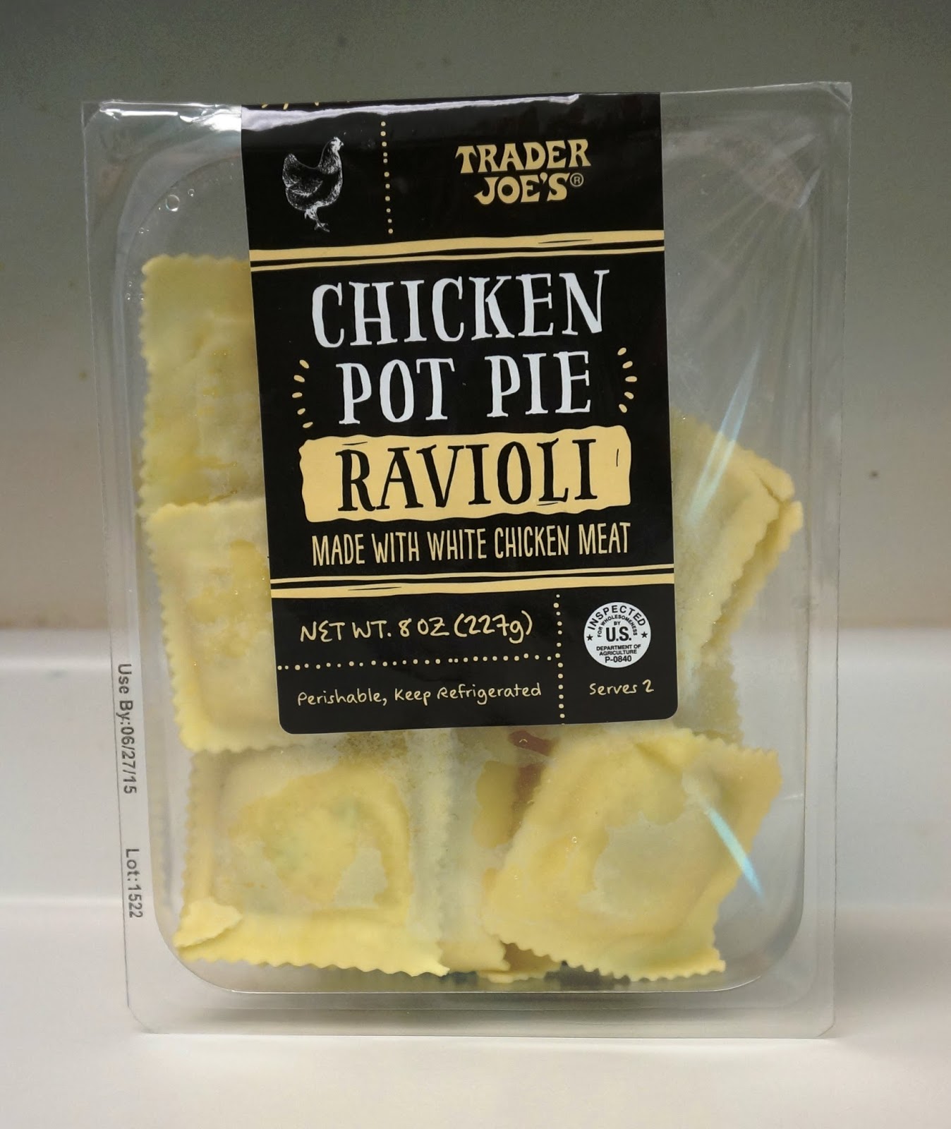 Exploring Trader Joe's Trader Joe's Chicken Pot Pie Ravioli