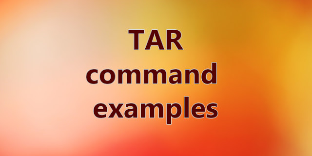 Tar Command, Linux, Linux Command, LPI Study Materials