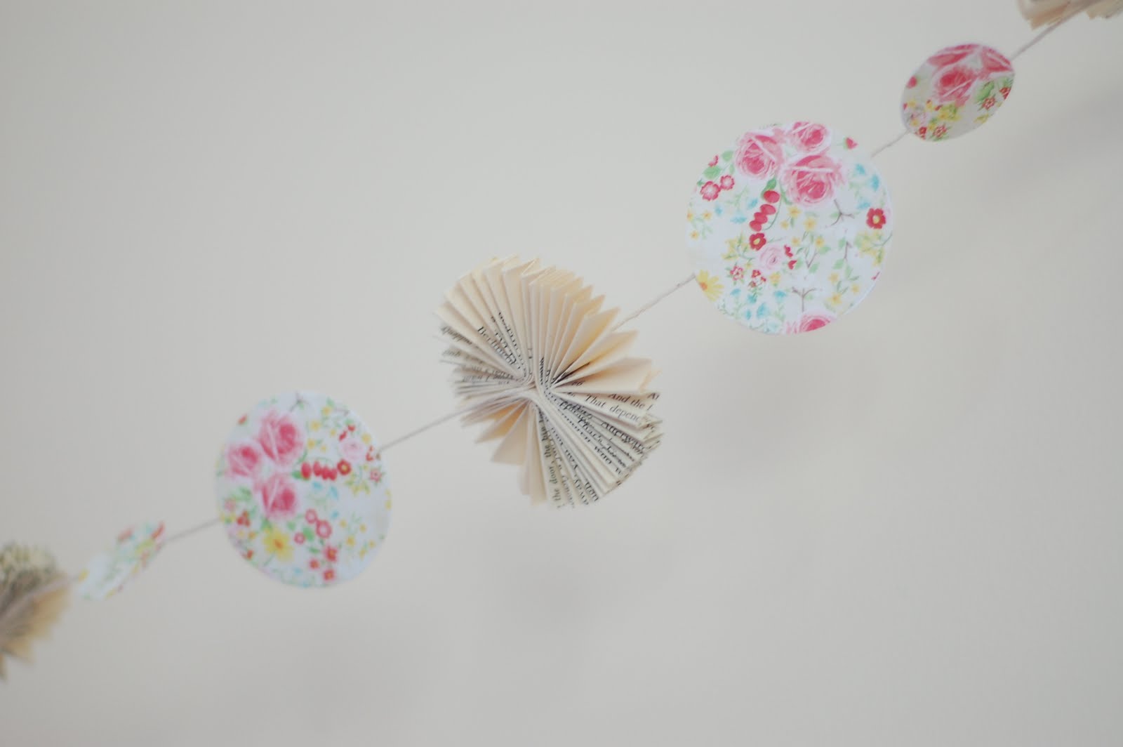 Creating Paper Dreams: Garlands and Tutorial
