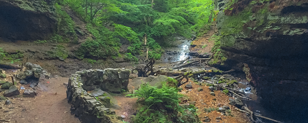 Parfrey's Glen State Natural Area in Merrimac WI