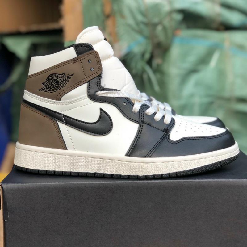 Giày thể thao sneaker nam nữ Jordan 1 Cao Cổ Dark Mocha hàng cao cấp full box bill, My Pham Nganh Toc