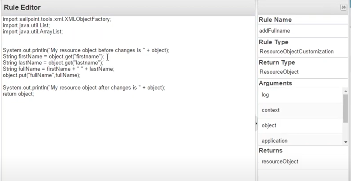 Krishna: Aggregation Rules