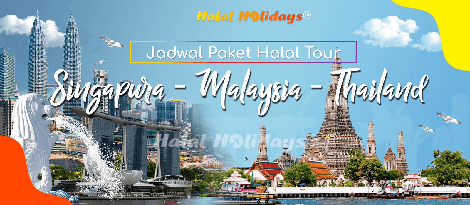 Paket Wisata Halal Tour Singapura Malaysia Thailand 2022