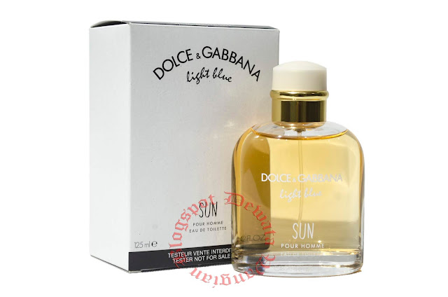 DOLCE & GABBANA Light Blue pour Homme Sun Tester Perfume