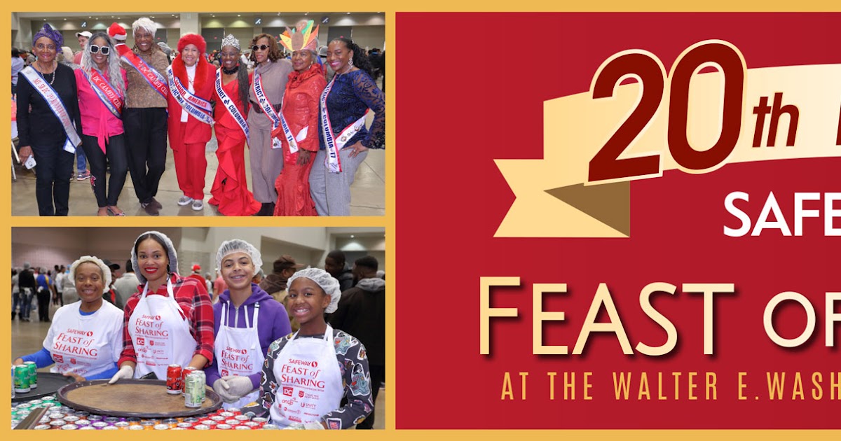 20th Anniversary Safeway Feast of Sharing This Wednesday at Walter E