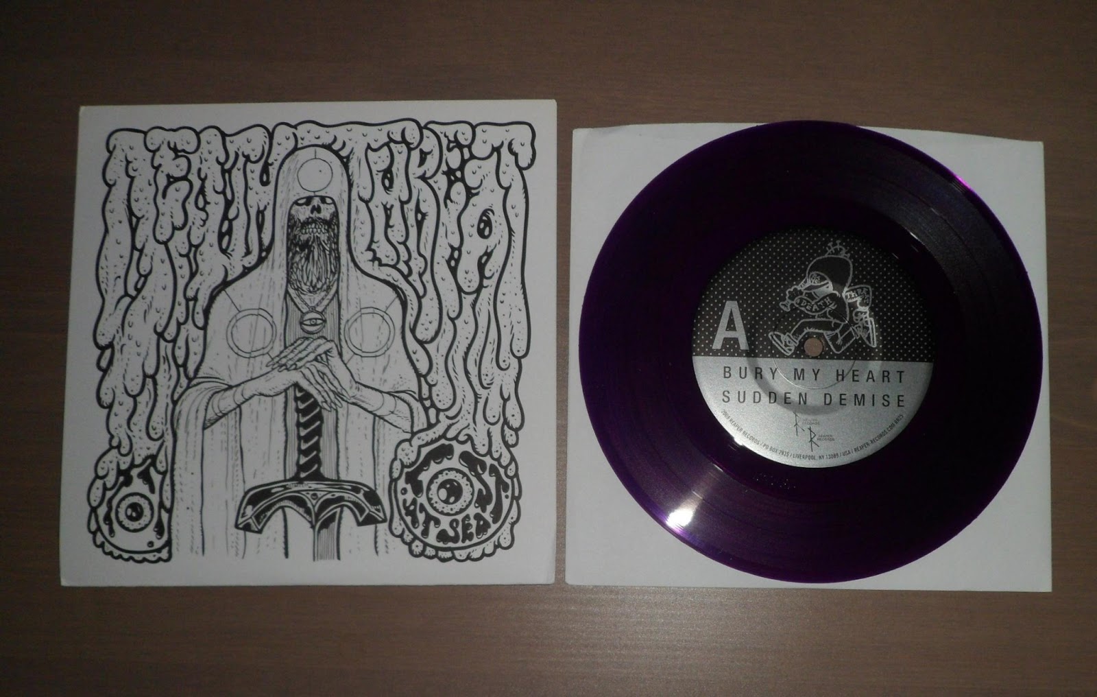 Death Threat Peace And Security Vinyl at Rebecca Mooney blog