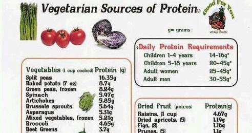 Anita's Health Blog: Vegetarian Protein