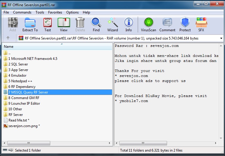 MSSQL Query RF Server