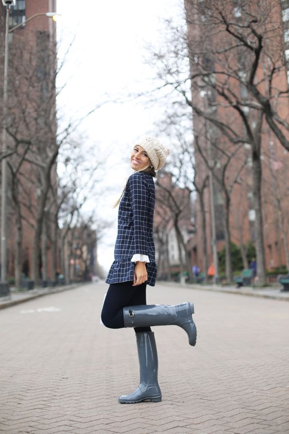 hunter rubber boots womens