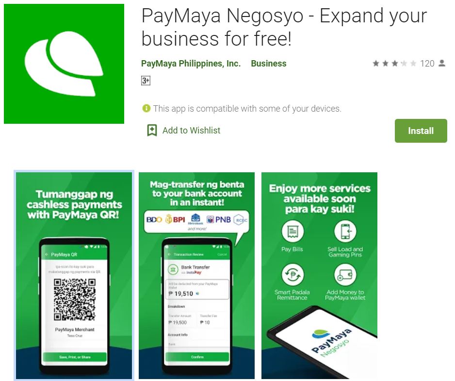 PayMaya Negosyo App helps entrepreneurs to setup their