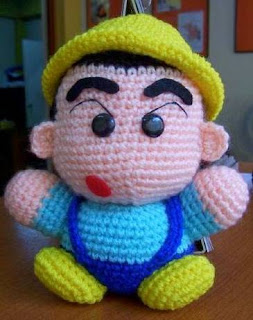 PATRON GRATIS SHIN-CHAN AMIGURUMI 110