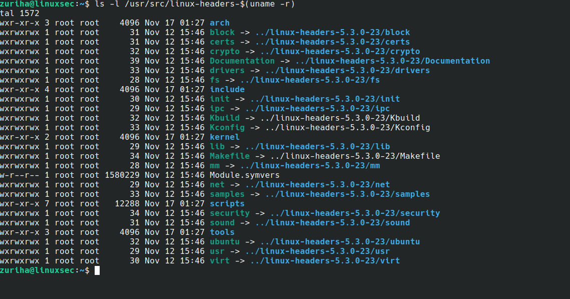 Linux kernel headers. Linux kernel headers