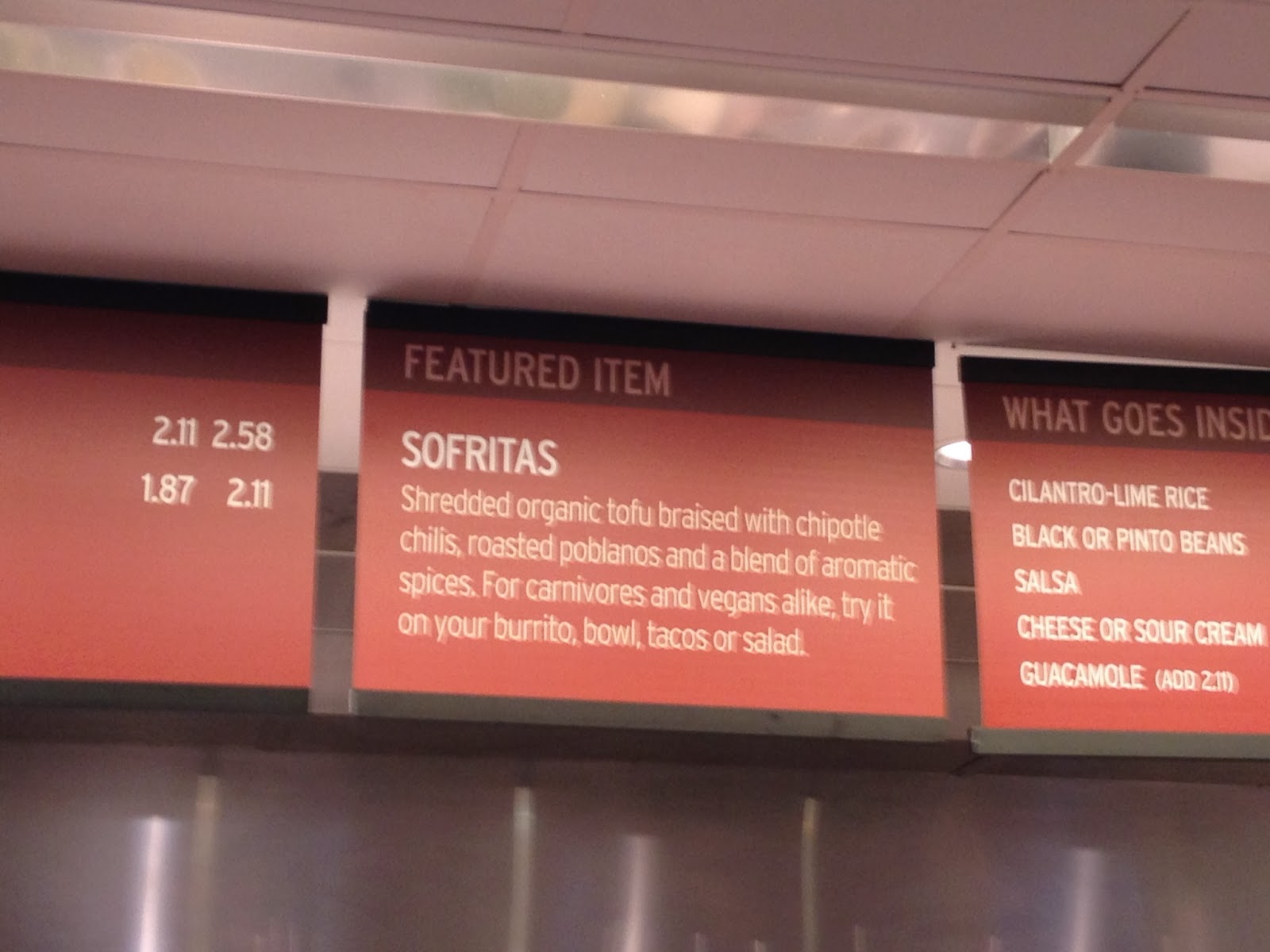A (soy) Bean Chipotle's New Vegan Tofu Sofritas Quick Review