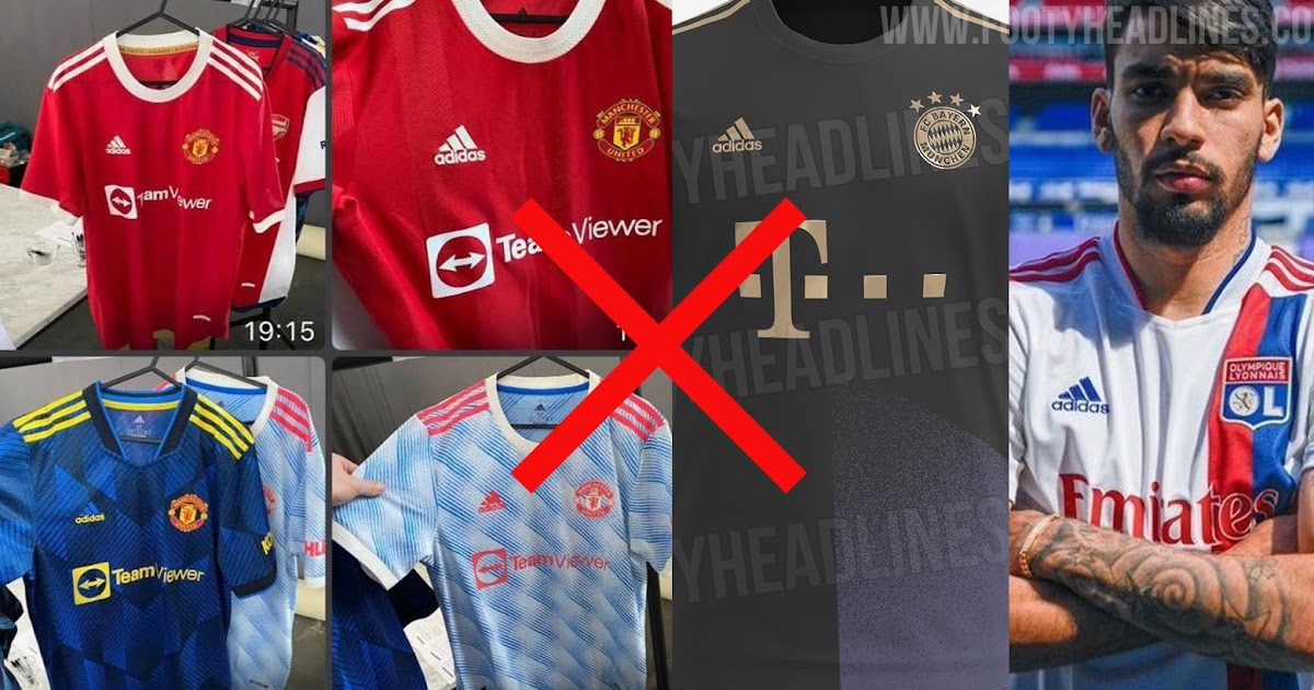 Geleakt: Adidas 2022-23 Trikots mit drei Streifen nicht nur auf den