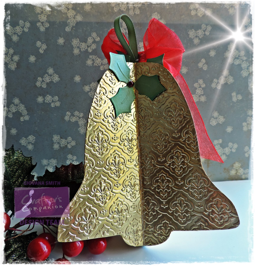 Believe: Christmas Bell Decoration.