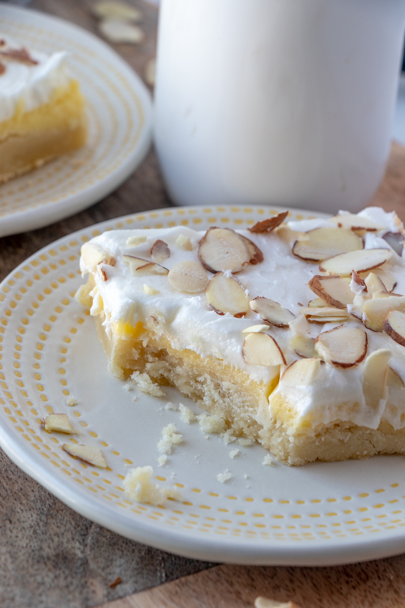 Hot Eats and Cool Reads Almond Cream Cheese Bars Recipe