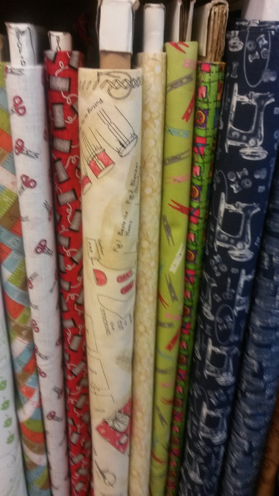 Texture Trail Visit to Village Fabrics