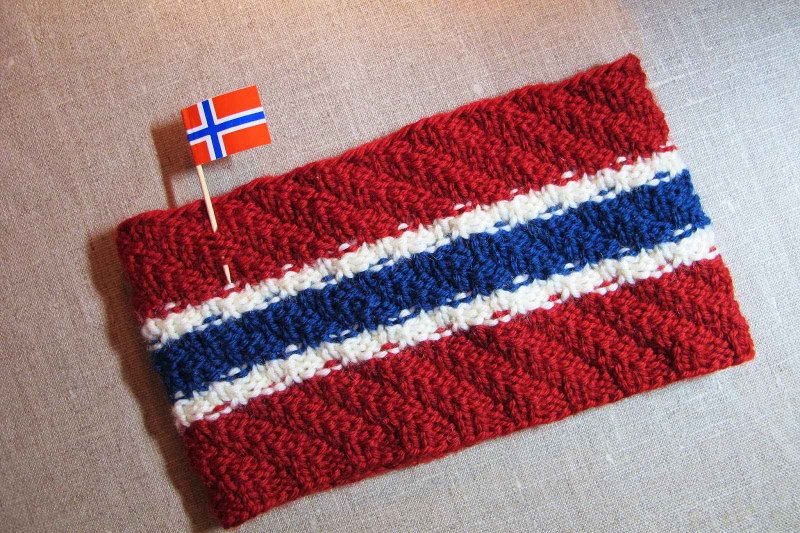 Enkle Strikkede Ørevarmere Bilde