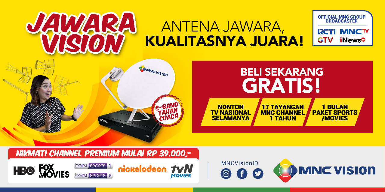 CARA PASANG INDOVISION / MNC VISION DI MANADO W@ 087829065544: PAKET