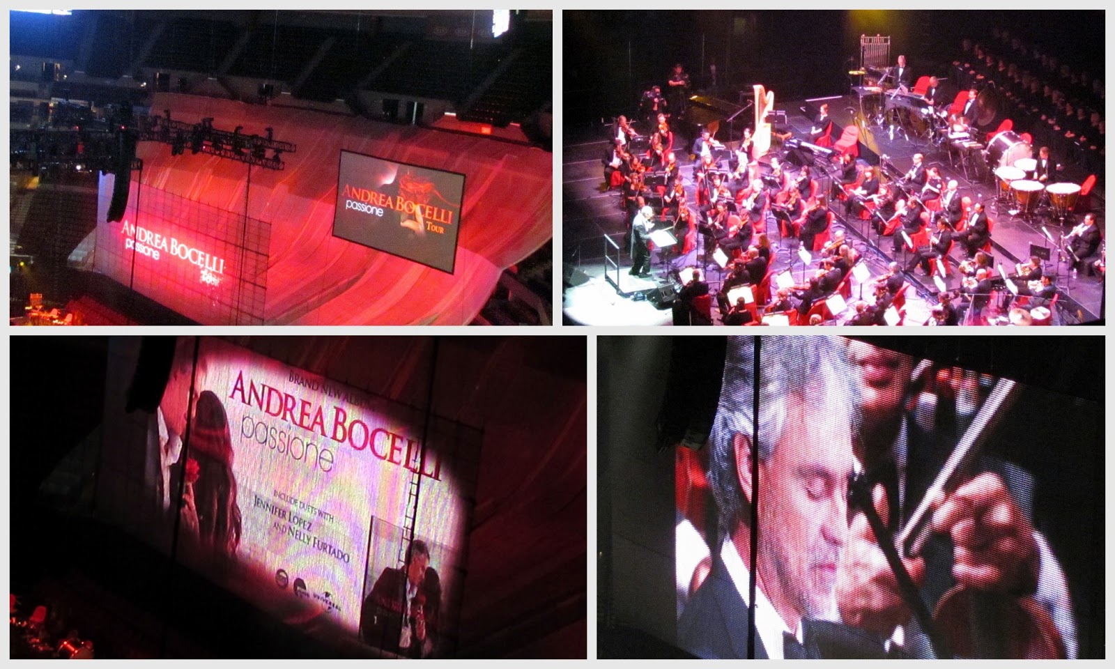 Mille Fiori Favoriti: Andrea Bocelli at the Denver Pepsi Center