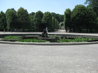 Expansive grounds of the Habsburgs' Summer Palace