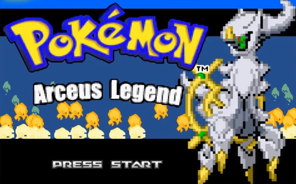 Pokemon Arceus Legend - GBA Pokemon FireRed Hack