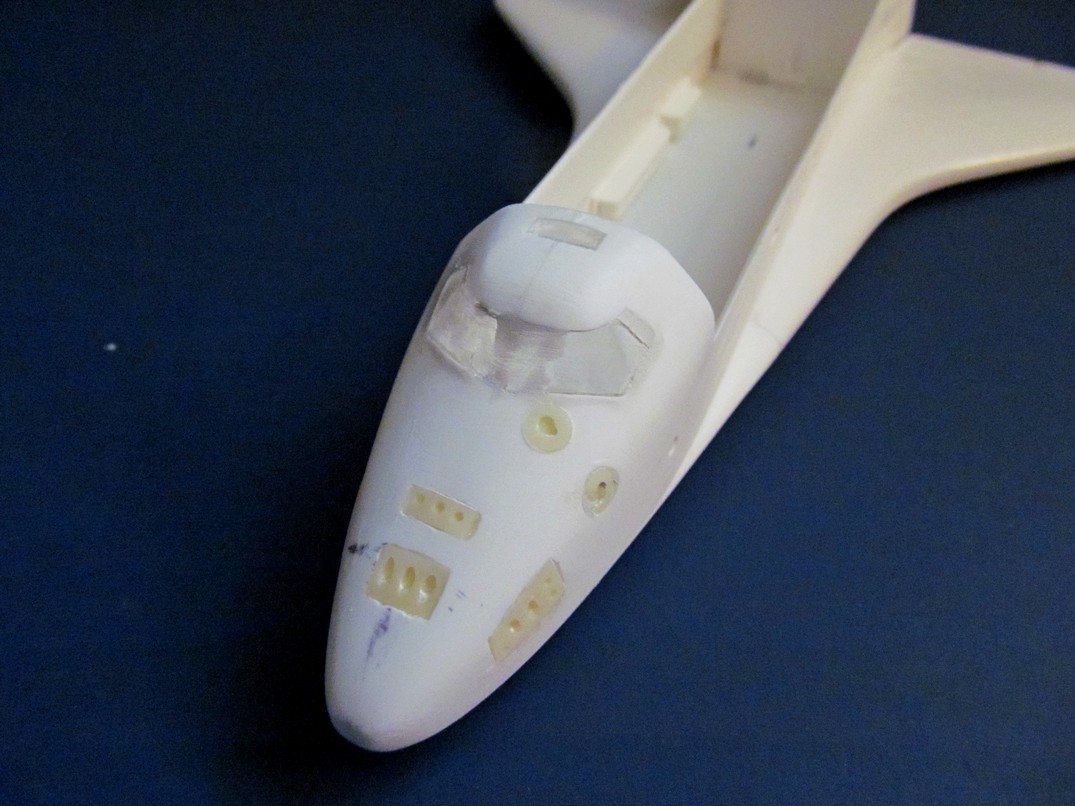 Ohio Valley Spaceport New Ware's 1/144 Scale Space Shuttle Detail Set