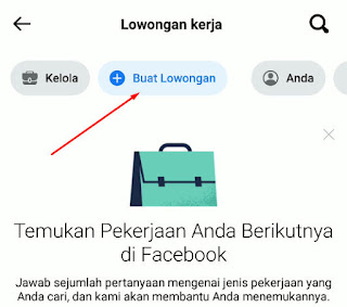 Cara Membuat Lowongan Kerja di Facebook