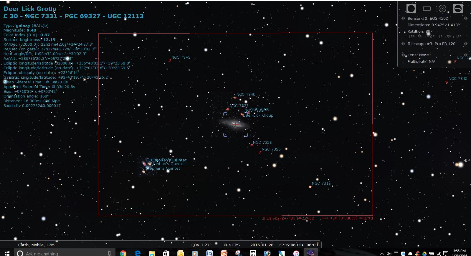 cartes du ciel vs stellarium