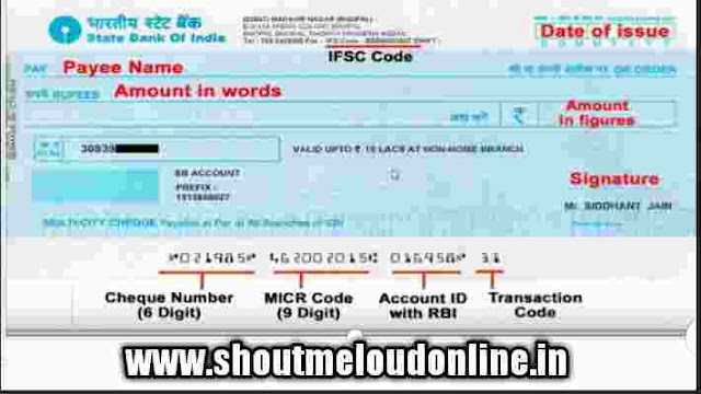 Cheque book kaise bhare