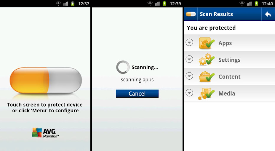 AVG Anti-Virus App For Android