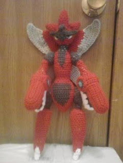 PATRON GRATIS MEGA SCIZOR | POKEMON AMIGURUMI 42409