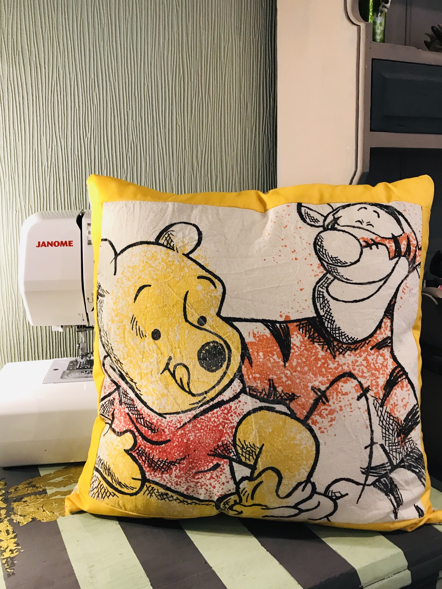 Poundland Disney tote bag pillow