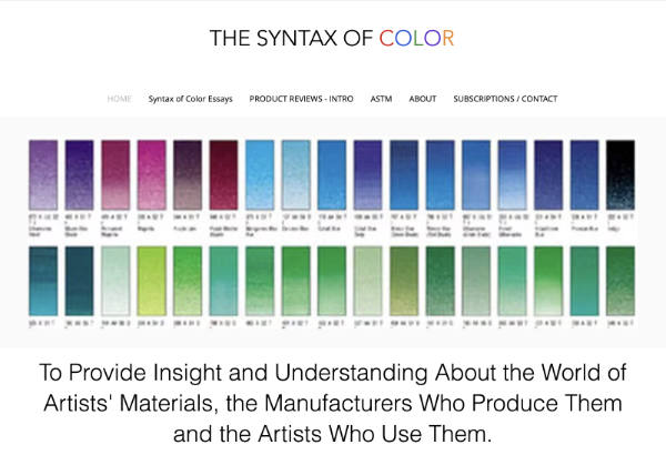 MAKING A MARK: Syntax of Color
