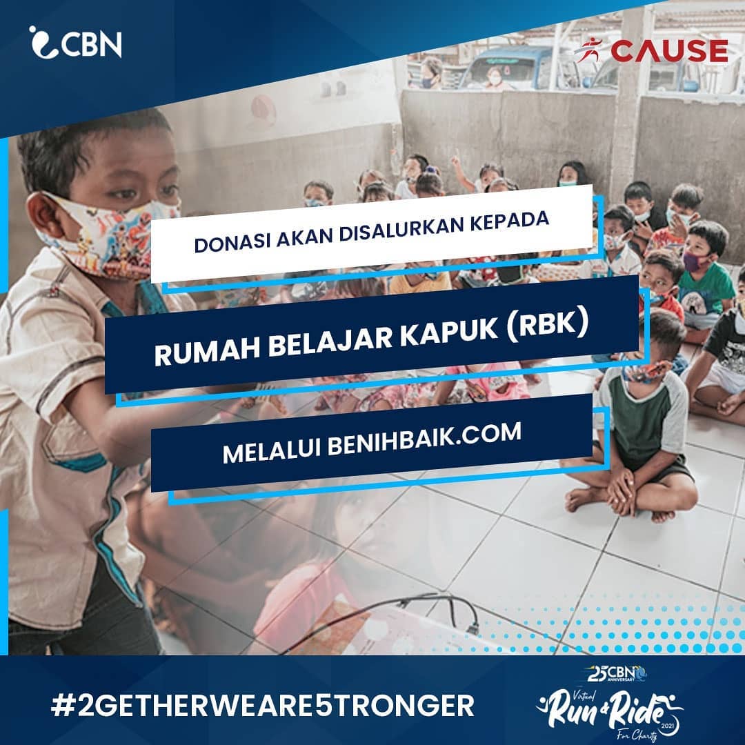 Donasi 🔍 CBN Virtual Run & Ride for Charity • 2021 Donasi 💌 CBN Virtual Run & Ride for Charity • 2021