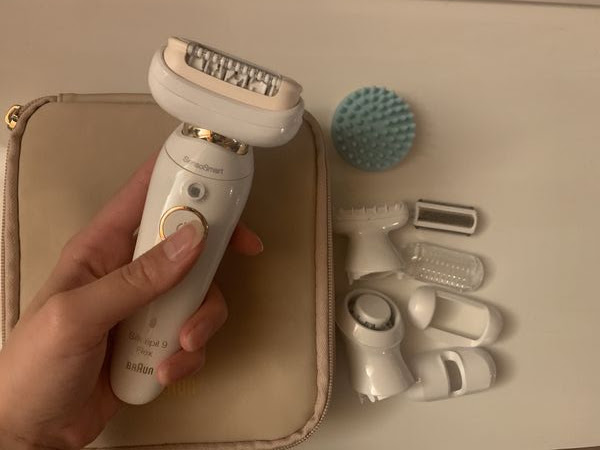 Braun Epilierer mit flexiblem Kopf