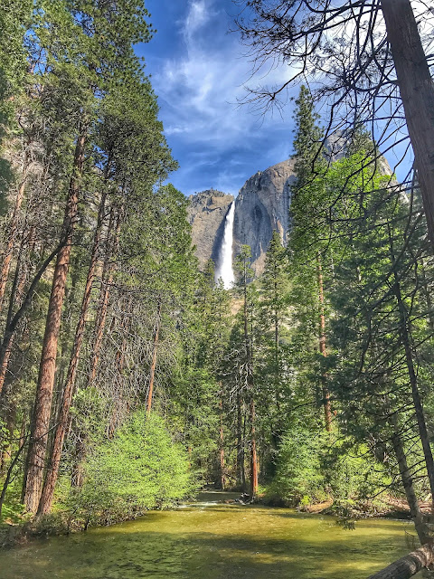 View of Upper Yosemite Falls