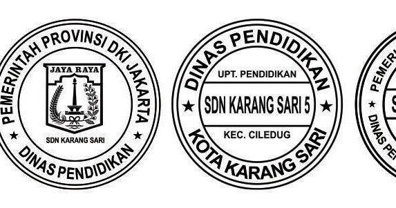 Download Contoh stempel Dinas pedidikan Stempel dinas