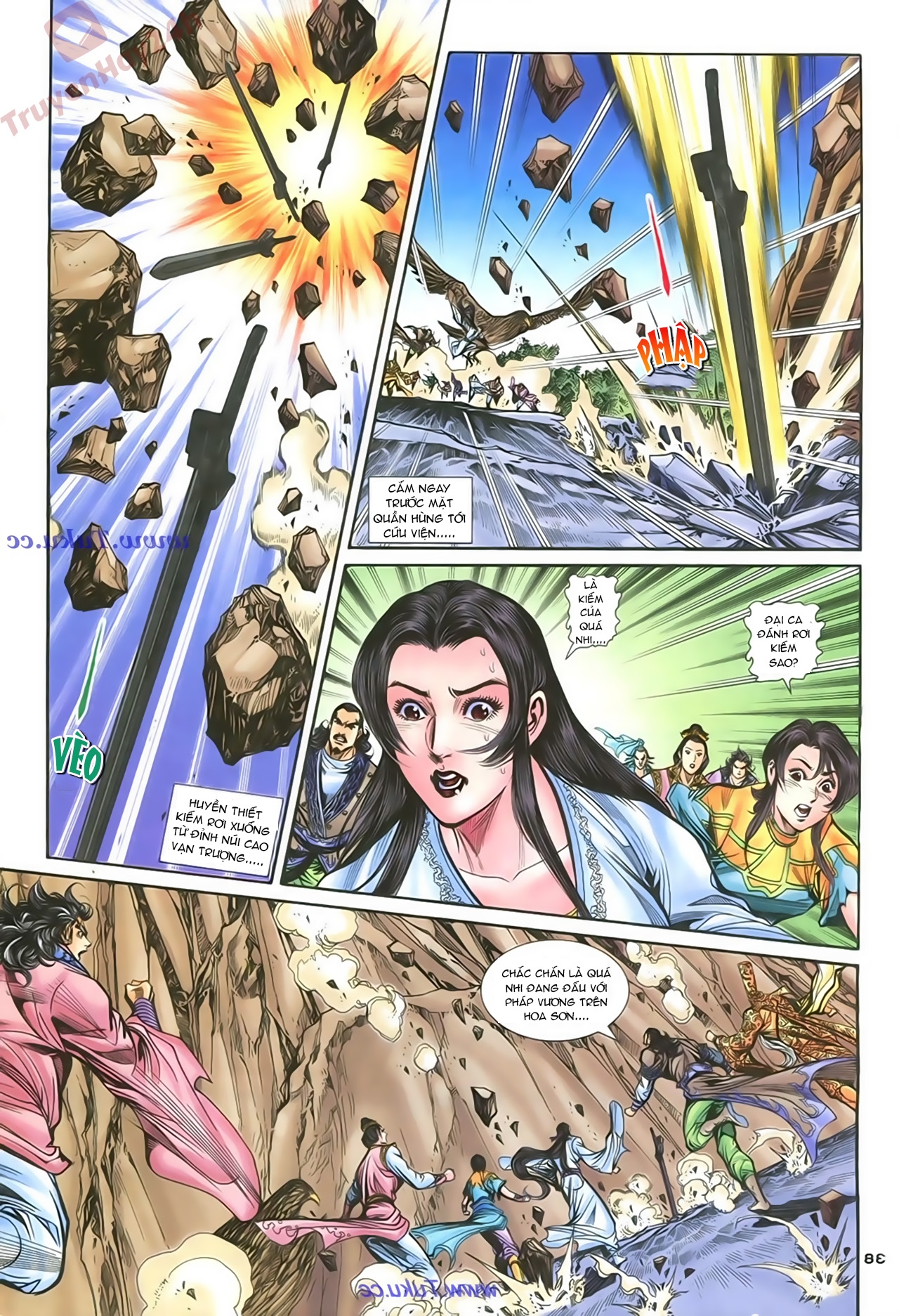 Thần Điêu Hiệp Lữ chap 85 Trang 36 - Mangak.net Thần Điêu Hiệp Lữ chap 85 Trang 36 - Mangak.net