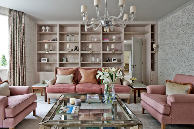 20 Fotos de salas decoradas em cor de rosa ~ Decoração e Ideias
