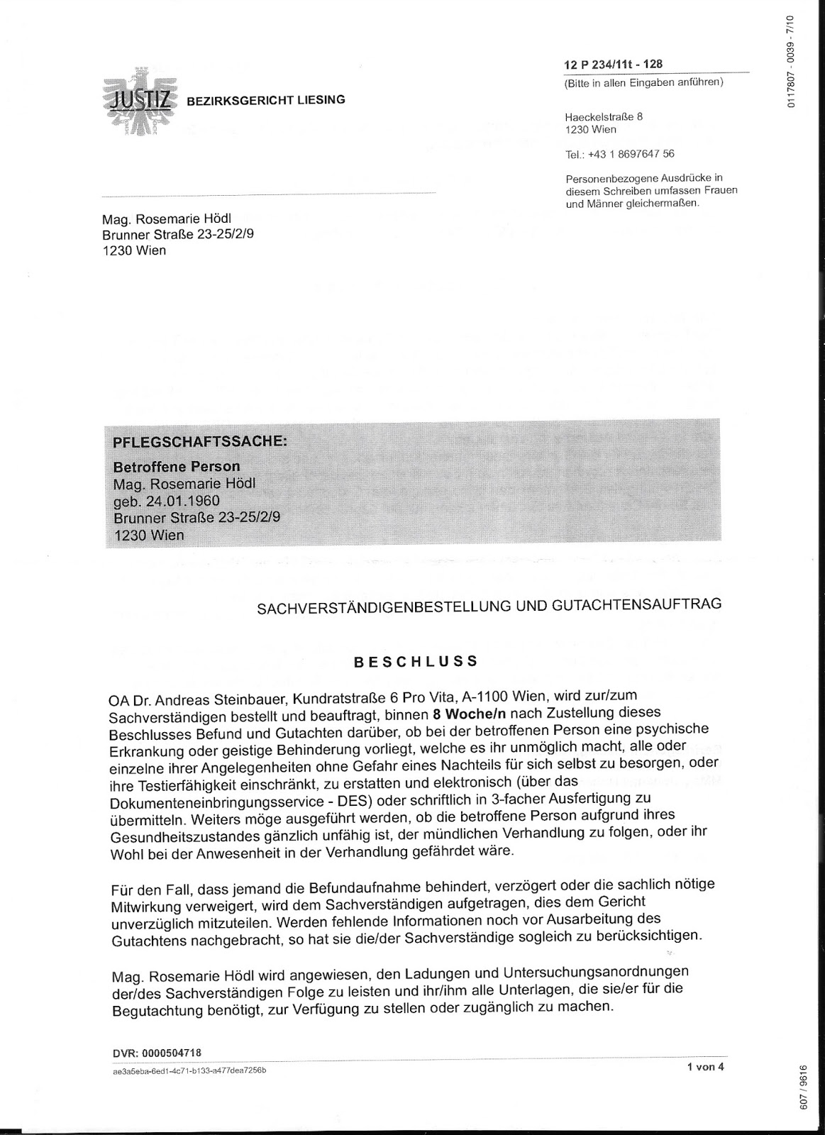 Justicia Austriaca: Die Verfahrenssachwalterschaft neu gemäß § 119 ...