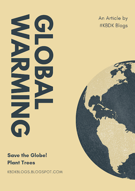 Global warming speech example image