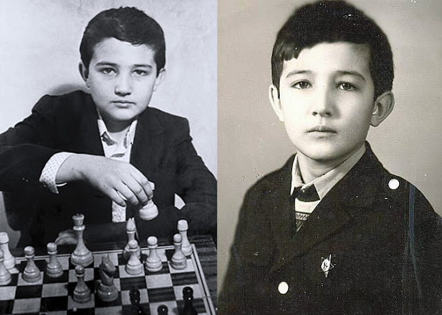 Владимир Крамник в школьные годы